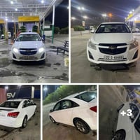 شوفرليت كروز خليجي 2015 بيها قطعه وحده رش والبقاي مكفول كير محرك كهربا...