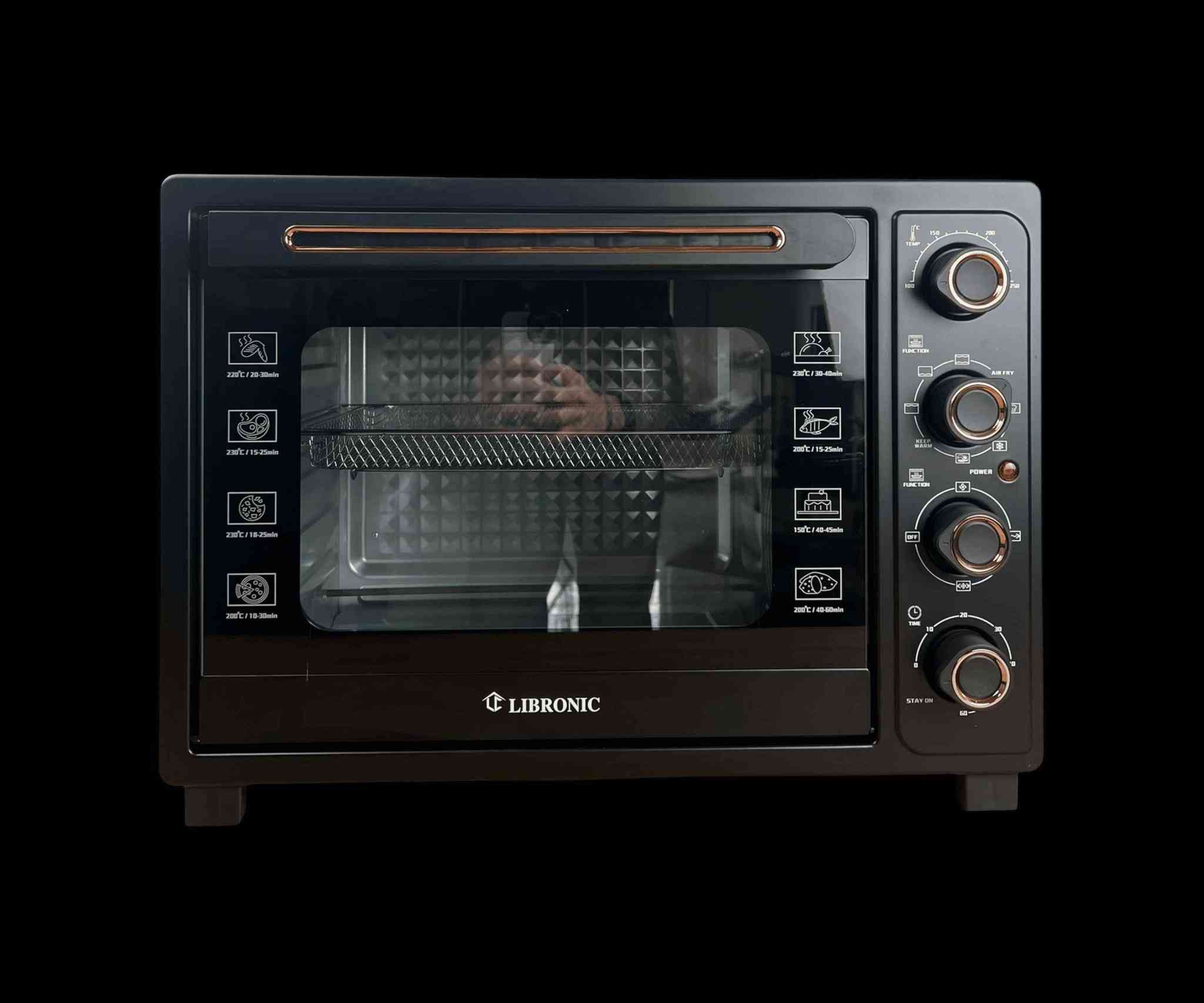 🔥 فرن كهربائي + قلاية هوائية LIBRONIC سعة 60 لتر
جهاز واحد يخلّيك تخبز، تشوي، تقلي هوائي، وتحمّر دجاج كامل بكل سهولة 🍗🍕
مثالي للعوائل والاستخدام اليومي.
✨ سعة كبيرة 60 لتر
⚡ قوة 2400 واط
🍟 قلاية هوائية Air Fryer
🔄 شواية دوّارة Rotisserie
🌡️ تحكم حرارة 100–250°
💡 إنارة داخلية + باب زجاج مزدوج
🛡️ ضمان سنة
💰 السعر: 120,000 دينار عراقي
🚚 توصيل لجميع محافظات العراق
📩 للطلب مراسلة الخاص بغداد, العراق


**إذا كنت صاحب هذا الإعلان وتريد حذفه لأي سبب، رجاءا أرسل رسالة إلى الدعم الفني**