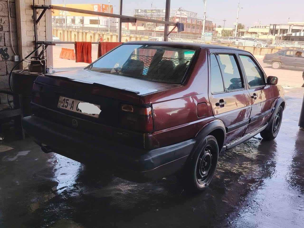 سياره للبيع كولف محرك وكير جديد صبغ مابيها موديل 92 العنوان فلوجة (***********)

