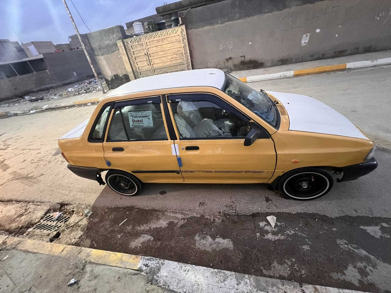 سلام عليكم سايبا موديل 2012سياره خير من الله بيه ضربه بالجاملغ الوره السايق صدر جديد كير ومكينه مكفولات تبريد تدفئه شغالات لايتات جدد زنون عالي ناصي مابيه كل نقص السياره  مال شغل كبل للشارع رقم واسط سعر 25وبيه مجال مكاني واسط قضاء الزبيديه لالستفسار اتصل او تريد تراسل هـ ***********  بي واتساب 💚💚
