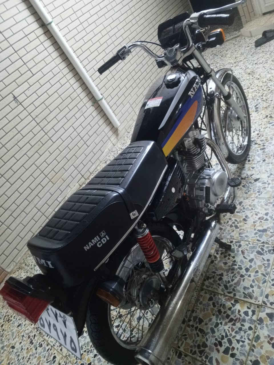 سلام عليكم دراجه نامه شلامجه باب اول نضيفه محركه صالي ربع تشر من شاده مكفوله كهربياته شغاله ما ناقصه برغي نضيفه دراجه مكاني عماره سعر 650 وبيه مجال قليل دراجه بدون ومكفواله عشاير رقمي وتساب بس ***********
