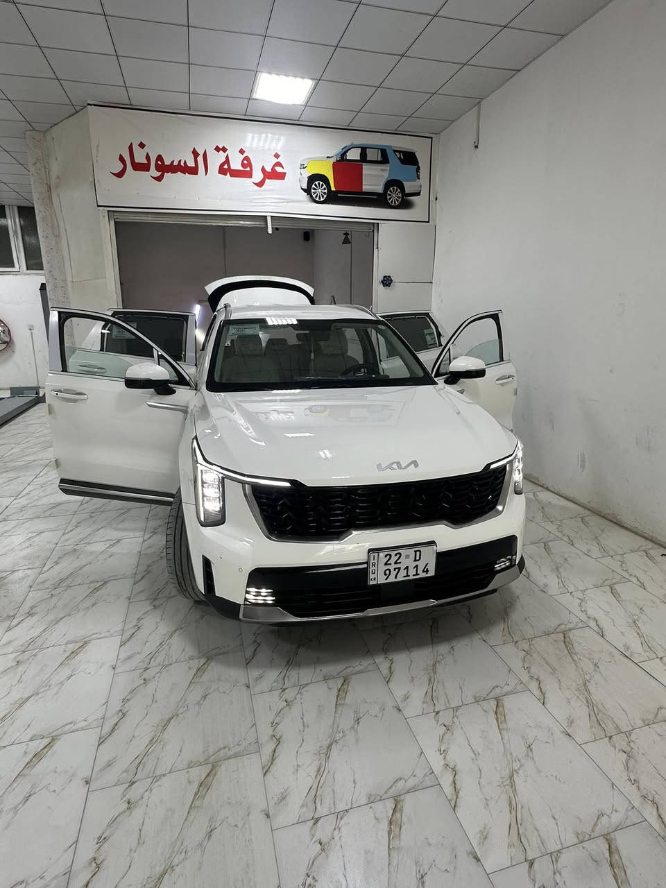 ما شا الله 🧿
السلام عليكم 
سورنتو لبيع 
مديل 2024
مكفوله كفاله عامه 
رقم اربيل 
ويل 19
المحرك 6سلندر
قماره حديد  
لون ابيض 🤍
كشنات مخمل 
مغلفه نانو سيراميك 
دخول ذكي 
رقم اربيل
3 قطع تبريد 
تشغيل عن بعد 
الجنطه كهوباء 
كير ماوس 
شاشا  مطسله
كمره وحده خلفيه
بردات خلفيه 
كشنات الماميه كهرباء
 النضافه 100:99 
السنويا  جديده 
 ليزريات
وا الماوضحه بل كتابا موضح بل صوره
مكان السياره نجف 
رقم الهاتف (***********)
اي تفسار خاص او وتساب 
مع تحياتي👋🏻🤍
