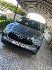 تويوتا هايلندر فول 6 سلندر جاملغ وبند حادثهه وبيهه رش كلير جاملغين خلف...