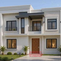 من اجمل ما تم تصميمه منزل بمساحة 200m  يجمع بين حداثة التصميم وذكاء ال...