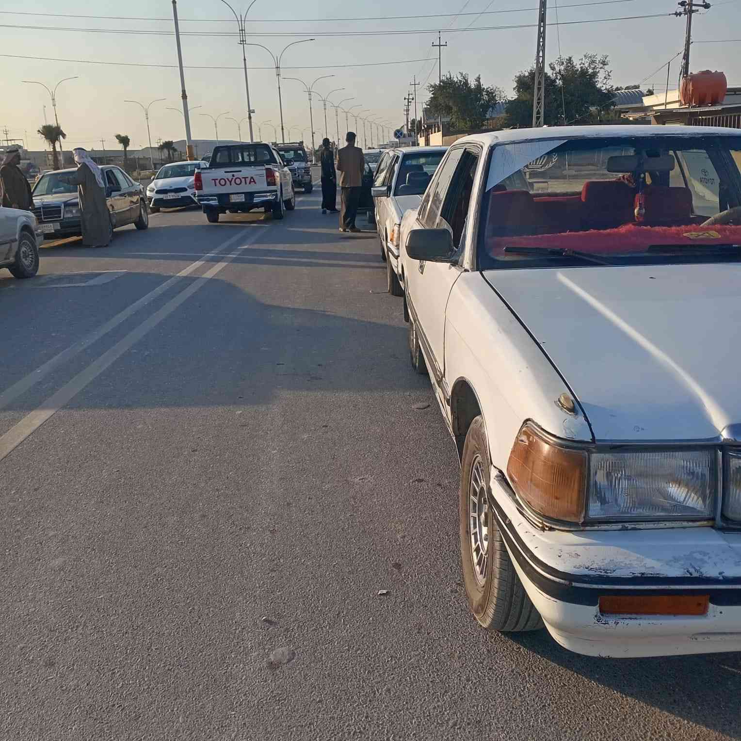 سيدان لبيع موديل 89 سنويه ل2027 مداور ثاني يوم  كير ومحرك مكفولات  تبريد شغال  كهربائيات كامله سعر 35وبيه مجال بيع مستعجل مكان سماوه   رقم لاستفسار ***********
