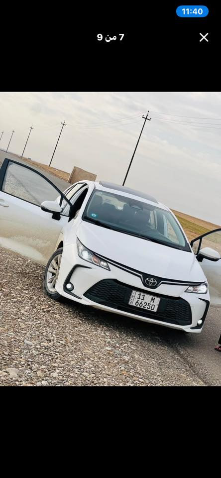 كورلا  24  ماشية  20 الف  كيلو  السونار  مرفق   بالمنشور  السعر 147  مكان السيارة  كركوك 
***********
موجود واتساب
