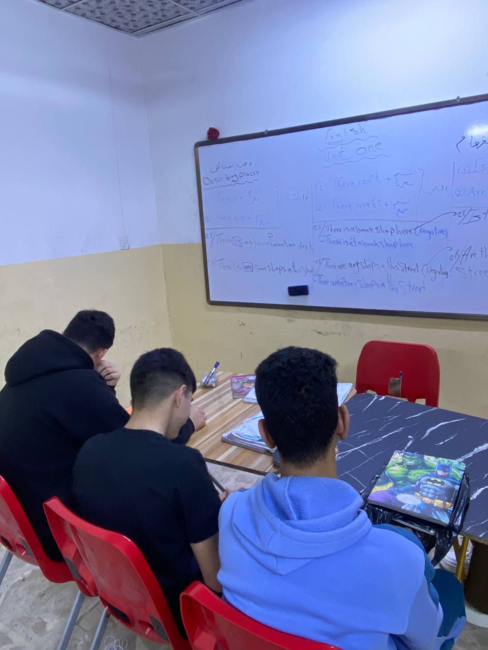 مع اقتراب الامتحانات الوزارية لطلبة السادس الابتدائي والثالث  المتوسط
نعلن عن بدء المراجعة المركزة
محاضرات يومية
مرشحات
حلول جميع الأسئلة الوزارية

ومتابعة يومية للطالب لحرصنا على طلابنا ولضمان نجاحهم وتفوقهم 🌷

للراغبين بالتسجيل 📝 يُرجى مراسلة الصفحة 📧

أو الحضور للمعهد 🏫 الواقع في
📍 الحرية الثالثة / شارع صيدلية الغفاري / القطاع الثاني

⚜️متواجدين جميع  أيام الاسبوع

أو 📞 الإتصال على الرقم 
*********** واتساب 📱

🔴⭕️ يوجد خصم عند التسجيل بأكثر من درس 📚
