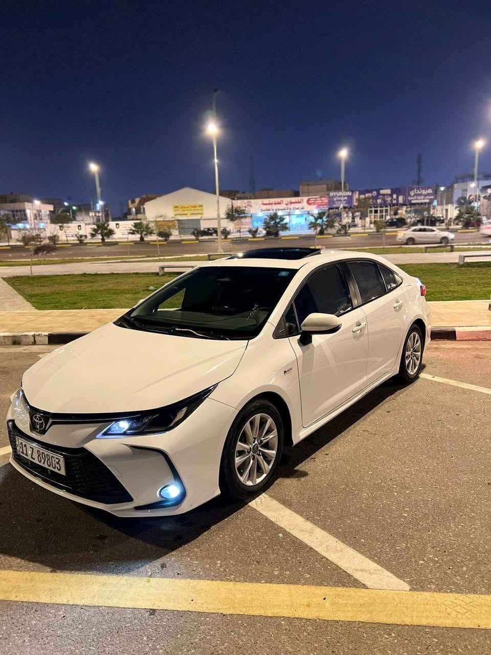 كورولا هايبرد  شكل خليجي  موديل 2025 

محرك 1800 هايبرد
شاشة
داخل جلد اسود
سايد بريك اوتوماتيك
اوتو هولد
Ev mode
Drive mode
عينه الكتروني
السيارة كفالة عامه ( مكينه وكير وبدي) 
السيارة ماشية 17 الف كيلو متر
سيارة ادامة كامله فلاتر جديدة ودهن مبدل جديد توه
تايرات مبدلة 
ممشة قليل بالنسبة لموديلها للجامعه فقط دوام
رقمها بغداد اقصاد ( تجيك وكالة باسمك)
تواصل واتساب ***********
او عل ماسنجر
السيارة اقصاد 
تجيك وكالة باسمك 
السعر 144 بيه مجال حك جيه قليل
مكاني البصرة كوت الحجاج البصرة, العراق
