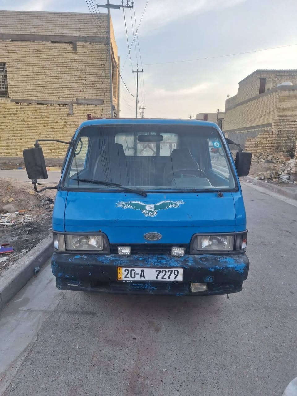 السلام عليكم كيا بنكو موديل 1994 للبيع تحويل ثاني يوم محرك خير من الله كير اكسن خير  من الله المكان بغداد الشعب حي المهندسين السعر 47 ورقه الاتصال علا الهاتف واتساب ***********
