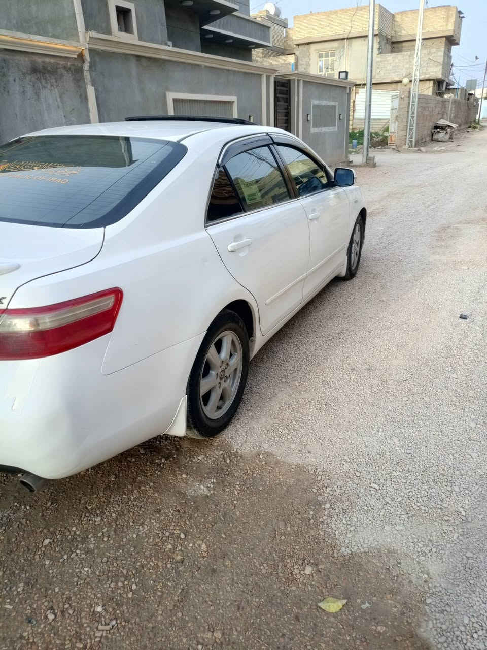 السلام عليكم
كامري 2007
خليجي لون ابيض
مواصفات سعودي
مفولة تحكمات ستيرن
كامرة
شاشة
حساسات امامية وخلفية
بردة كهرباء
تدفئة وتبريد ثلج
السيارة بيها 4قطع بخ ابيع حزام
اثر شخوط لا اكثر
السيارة مفولة للخير وكلش نضيفة
ممتعوبة
السعر 105وبيها مجال مكاني الفلوجة
رقمي ***********
