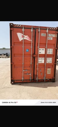 حاويات 40/قدم لبيع فقط 07713446687