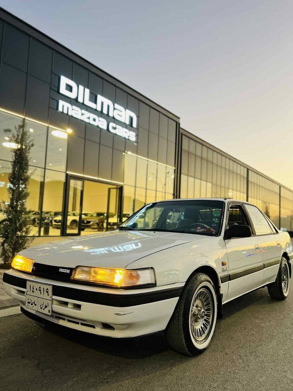 مازدا بۆ فرۆشتن مـــاشەاللە 🧿٨وبەخ*❗️ ٤ جام کارەبا ✅«^ABS^» [سڵایتە] {١ساڵە سەنەوی بەسەر چوە} مۆدێلی ١٩٨٧سەیارەکە لۆک لۆکە تەحویل بڕاوە غەرامە بە شەرت چوار  تایەی خەت سپی لەژرایە  (ئەوەش ڕقەم تەلەفون )[***********] سعری ٤٢ گەلا و معامەلە 
ئەدمین 🤍
