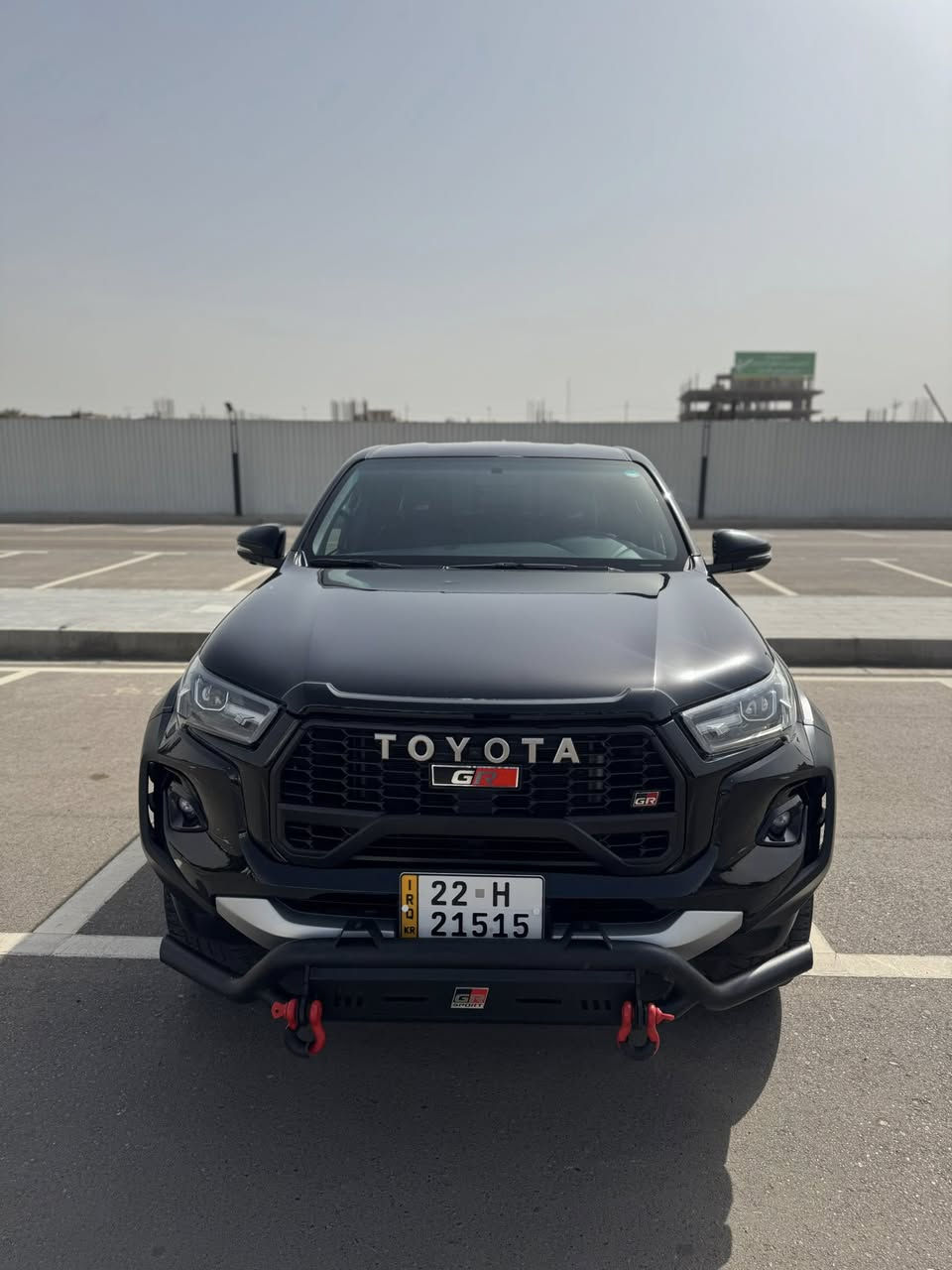 تويوتا هايلوكس 2024 جي ار GR كفالة عامة
ساز مكفوله رقم اربيل  6 سلندر
 فول مواصفات
 اربع كاميرات قطعتين تبريد
 ماشيه 28
مغلفه ppf ضمان 10 سنوات
مكفولة كفاله عامه 
 مكانها بغداد 

تليفون صاحب سياره ***********
