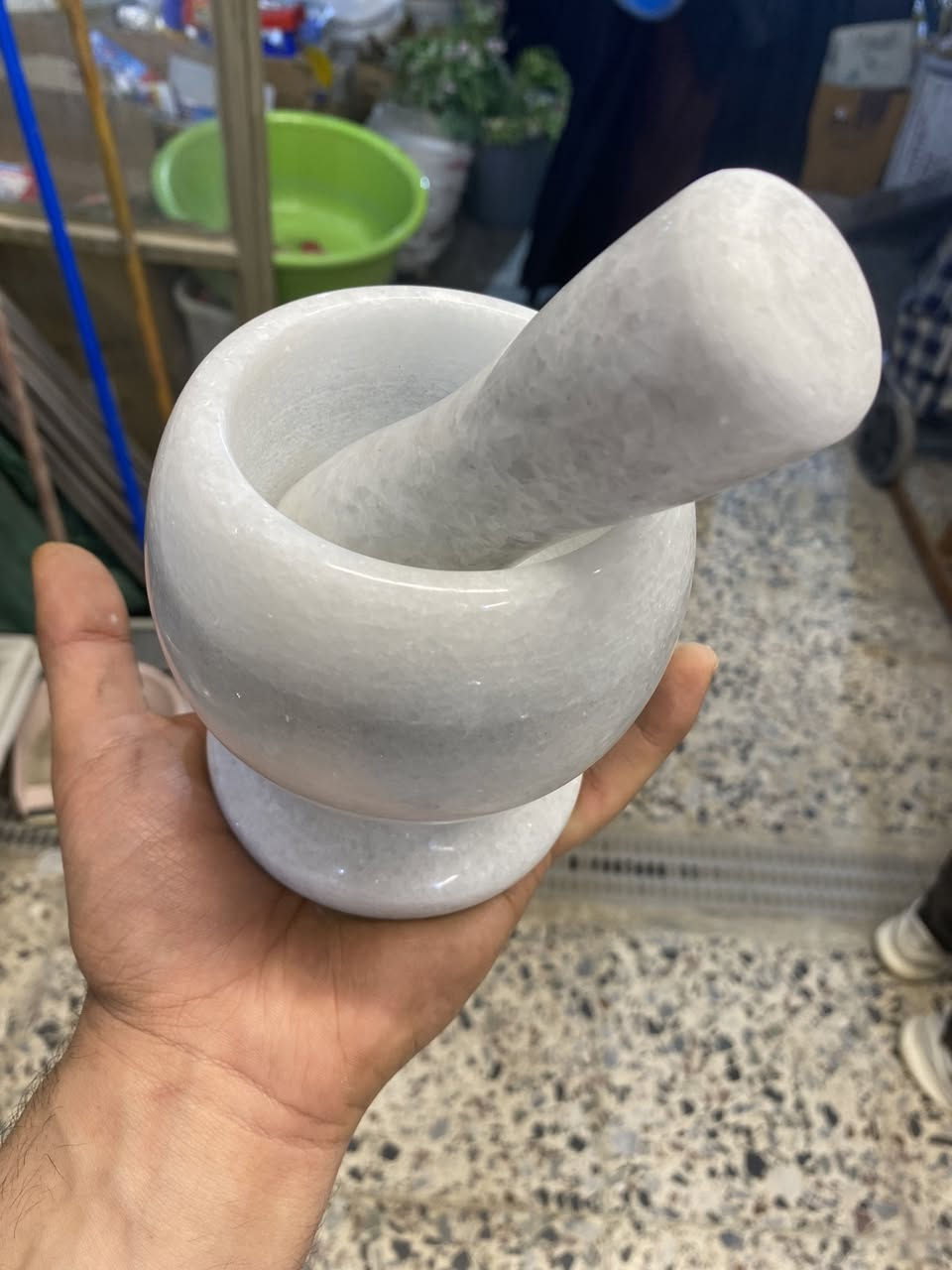 هاونات حجر مرمر طبيعي مية بالمية بوزن كيلو ونص سعر القطعة 8 الف
توصيل 5 الف


**إذا كنت صاحب هذا الإعلان وتريد حذفه لأي سبب، رجاءا أرسل رسالة إلى الدعم الفني**