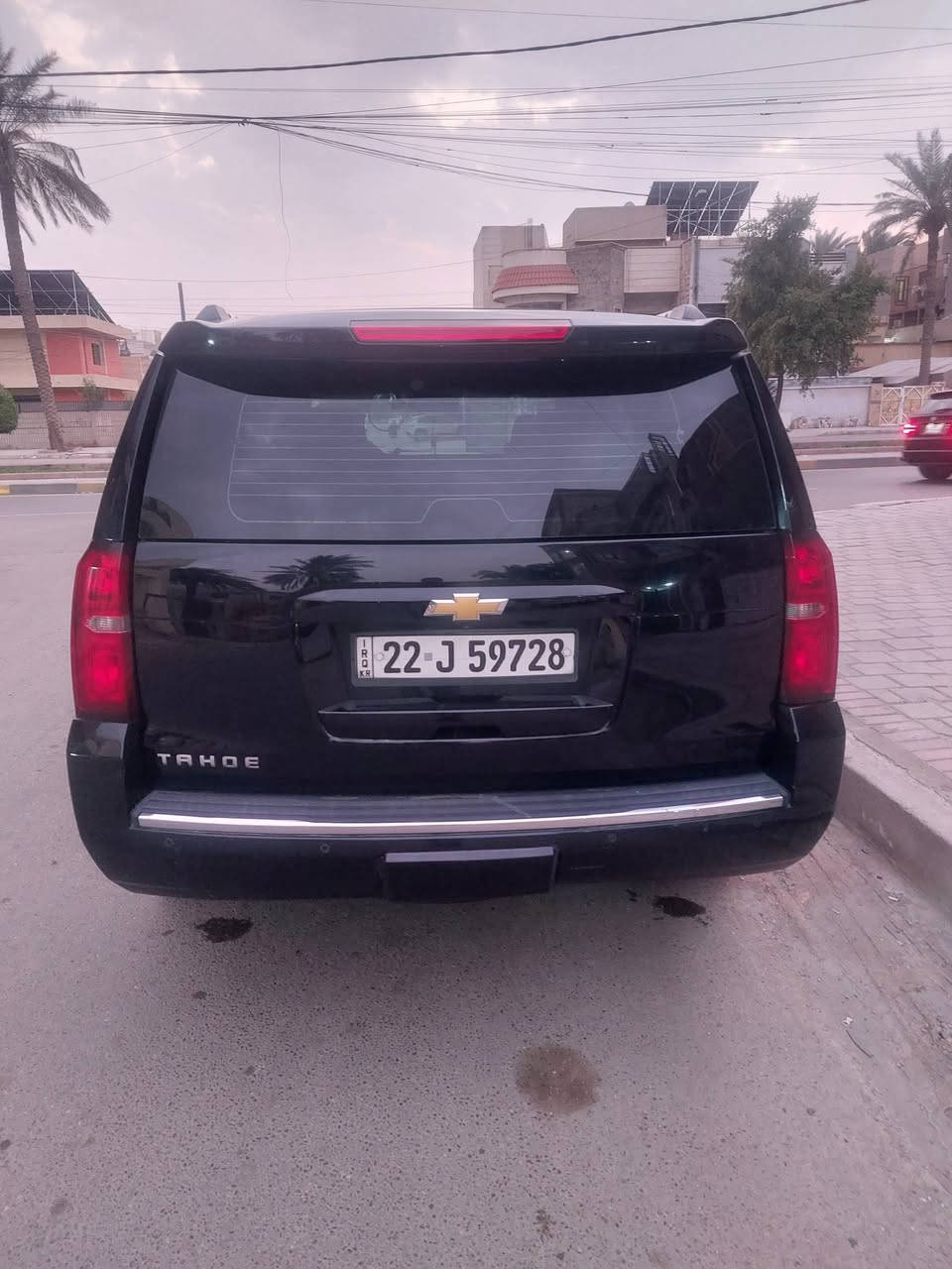 السلام عليكم
تاهو 2015 وكالة المنصور سيارة بسمنه تحويل وهزه جديدة مصار 20 يوم من حولناها كتاب التضليل مرفق تخم تاير جديد باتري جديد تبديل تور باين كير اي نقص مابيها ماشيه 170 السعر 300$ وبيها مجال السونار مرفق للإستفسار اكثر الأتصال على الرقم *********** مكان السيارة بغداد الجديدة
