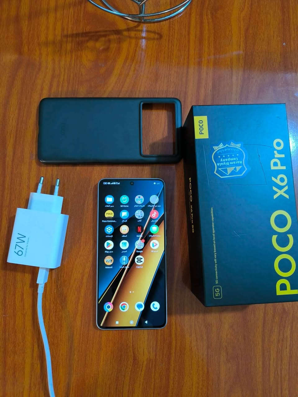 جهاز بوكو x6برو ذاكرة 512 رام 12 شاحن 67 واط غراض كاملة جهاز عظمان السعر 275 الف


**إذا كنت صاحب هذا الإعلان وتريد حذفه لأي سبب، رجاءا أرسل رسالة إلى الدعم الفني**
