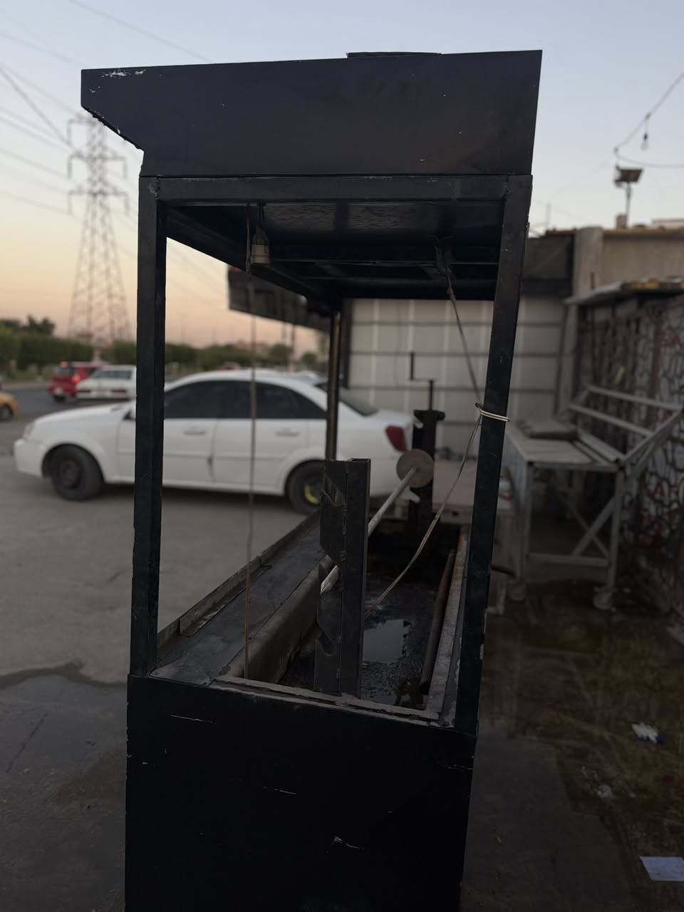 شواية كص على فحم بسعر مناسب بغداد الغزاليه رقم الهاتف ***********
