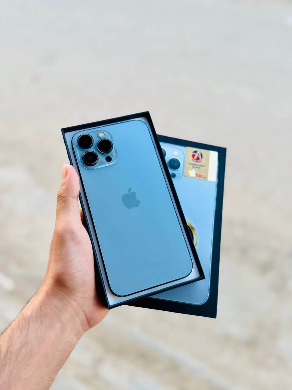 13برو ماكس
بطارية 🔋86 
نظافة 💯💯
ذاكرة 256 💯
مكفول مامفتوح 
وتر بروف💦💦
ماستر AAA ✅
شرق اوسط✅
شرط على الفحص 
العنوان نجف حي الجزيرة 
*********** واتساب☎️
