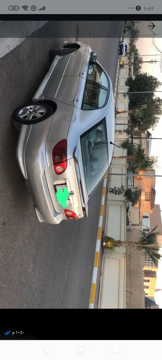 للبيع
كورلا فئة S
محرك 1600
موديل 2008 وارد امريكي
رقم بغداد الجديد بأسمي 
هزة جديدة 
بيها أجزاء صبغ رش
صدر وتايرات نظيفة
سيارة جاهزة بكل تفاصيلها
158000 كم العداد
السعر 90 $
مكاني بغداد العامرية 
مجمع النجمة السكني ابو غريب
رقم واتساب
***********
التواصل على الرقم فقط
ما بيها سونار
