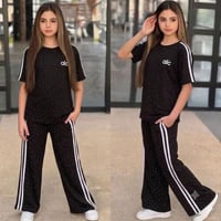 🖤 طقم بناتي  أسود أنيق 🖤 متوفر فديو حقيقي للطقم بل تعليقات  مناسب لأيا...