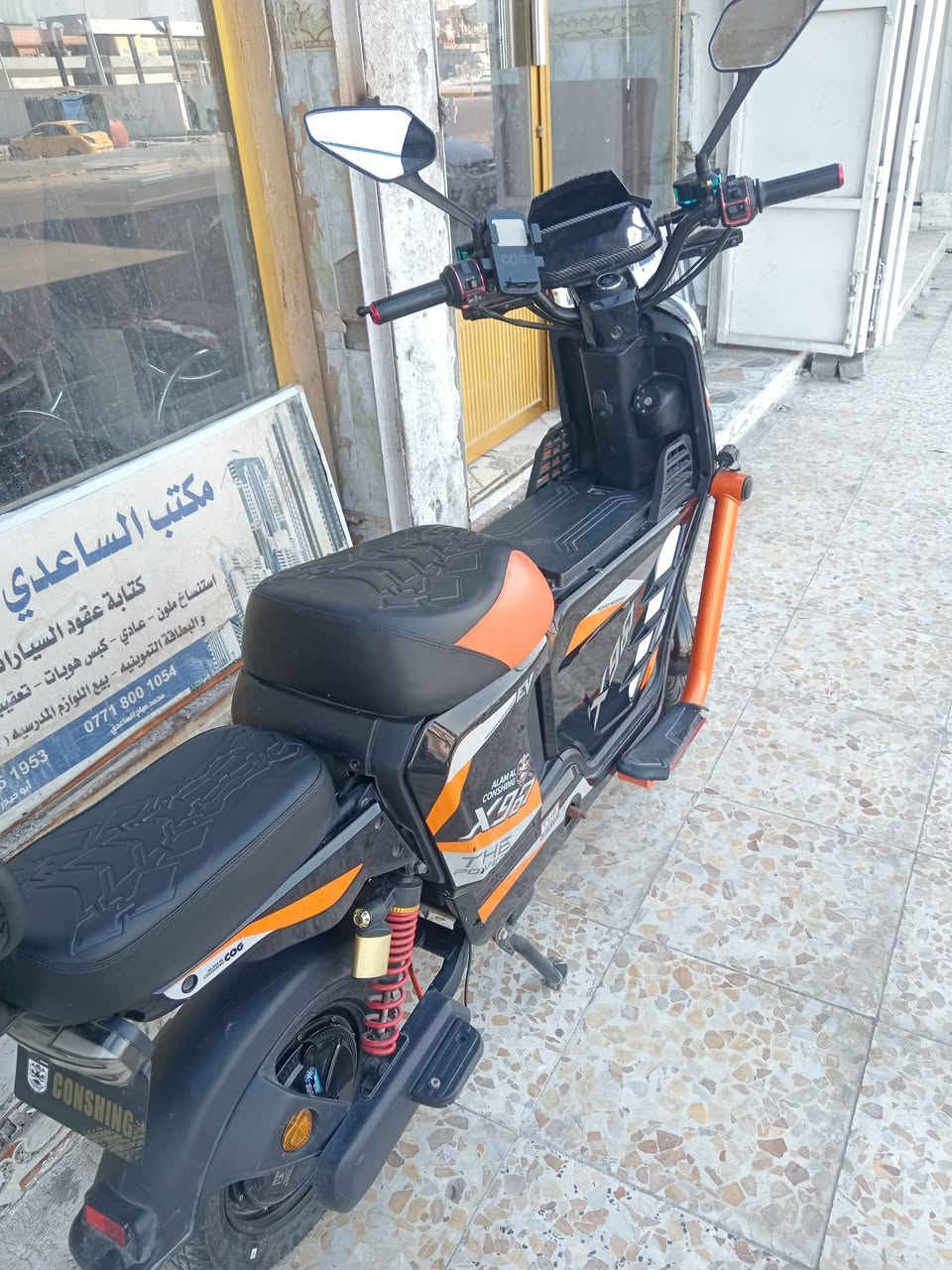 السلام عليكم
دراجه شحن X900 🏍️

بريكات دهن هايدروليك ام العدسه 

دبلات امامي هيدروليك والخلفي غاز 

شاشه ديجتل 

وياله رياضي + فلنجه كبيره 

تشغيل بصمه + سويجين 2 + بصمه وحده 

بطاريات 33 امبير 🔋

عدد 5 بطاريات 🔋

سرعتها 119 حقيقي 80 🏍️

بلوتوث مضخم 

ديجلات + اناره جانبيه 🎧

لايتات زنون + نشره ليليه 🌑🔦

دراجه جديده ونضيفه 

السعر 635 وبيها مجال بسيط للطيبين 💰 

ترهم مراوس حسب القناعه 

عنوان بصره حي الاصدقاء 

الرقم *********** بي واتساب 📱💬
