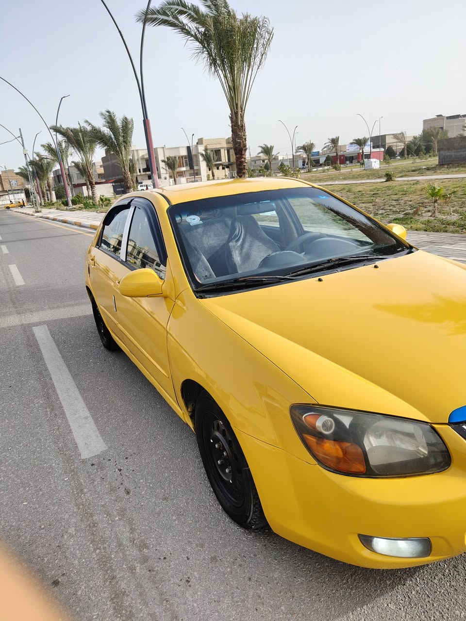 السلام عليكم سبكتره للبيع مديل 2008 رقم بابل انكليزي تحويل ثاني يوم سنويه جديده هيئه وغرامت مصفره حادثه جاملغ فقط حداديه تخم تاير كله جديد كير ومكينه كفاله جاهزه السياره من كلشي السعر 78 وبيه مجال حك الجيه رقم الهاتف *********** مكاني كربلاء
