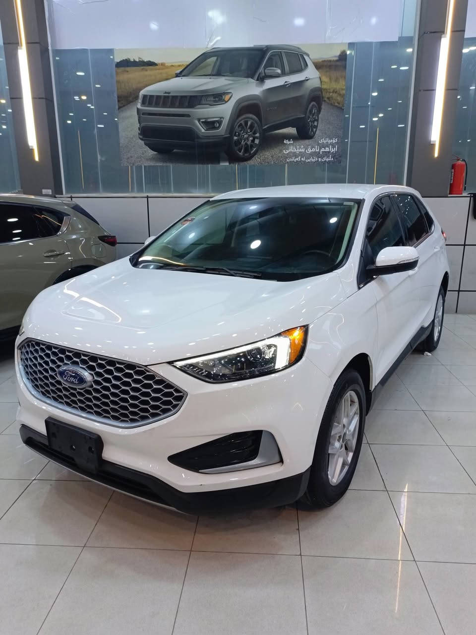 𝐅𝐨𝐫𝐝 𝐄𝐃𝐆𝐃 SEL 

فورد ايدج موديل : 2024 

اللون ابيض 

حجم المحرك : 2.0L TURBO ( 4.سلندر )
 سيارة بدون ارباك بجم كبس 
 الضرر بابين جاملغ خلفي صبغ
رقم كاتى اربيل 
دواخل اسود بيلادي
بصمة ابواب 
بصمة تشغيل 
بريك بصمة
كير ماوس
شاشة كبير ( تيسلا ) 12 انج
كاميرة
اوتو ستارت ( Auto Stard )
اوتو ستوب ( Auto Stop )
تحديد سرعة
تحديد مسار
رادار امامي 
رادار جانبي 
رادار خلفي 
حساسات امامي 
حساسات جانبي 
حساسات خلفي 
نظام : ECO
نظام : NORMAL 
نظام : SPORT
كشنات كهربائي 
تبريد لمس
تبريد مركزي
لايتات زينون بيلادي
بكلايتات ليد بيلادي 
بعد هواية مواصفات…

مكان اربيل داخل معرض 

ا‎للاستفسار اكثر الاتصال علی هذ

الرقم كورك او واتساب 

***********
