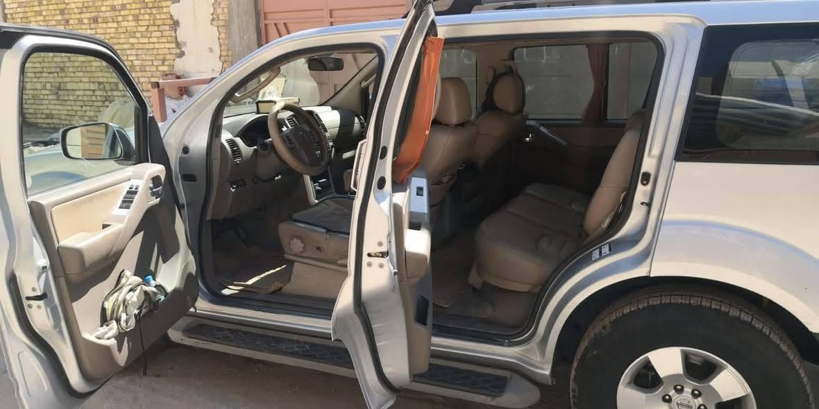 نيسان باثفندر 2009-سبعه راكب
مواصفات خليجي /بدون نواقص

محرك 4000--- 6سلندر

الرقم بغداد

ماشيه 150 الف حقيقي

محوره غاز + بانزين (توفير الوقود)

دشبول ارمادا فاخر

سياره نظيفه وجاهزه للسفر

الموقع : بابل

للتواصل / ***********
