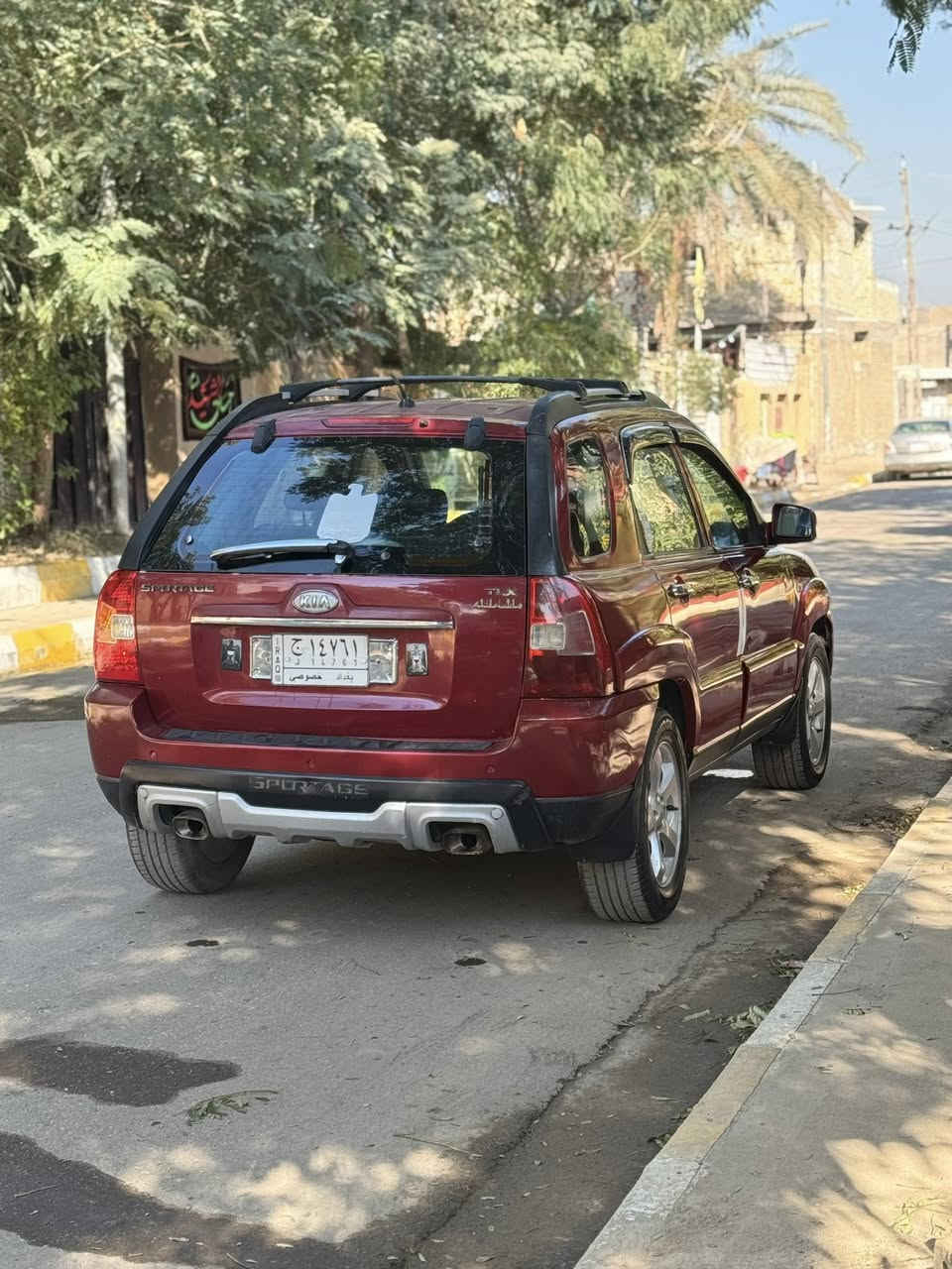 السلام عليكم
كيا سبورتج 2010 محرك 2000دوش خير من الله كير تمام
صدر امامي خلفي جديد تخم تاير كشنات جلد كشنات تدفئة  تبريد تبريد بيانو تحكمات ستيرن كاملة من كلشي مابيها اي نقص بيها مكانات صبغ اني ابيع حزام هيه مو حزام بيها 5قطع تقريبا صبغ 
السعر 94 وبيها مجال 
مكاني واسط الصويرة
***********
