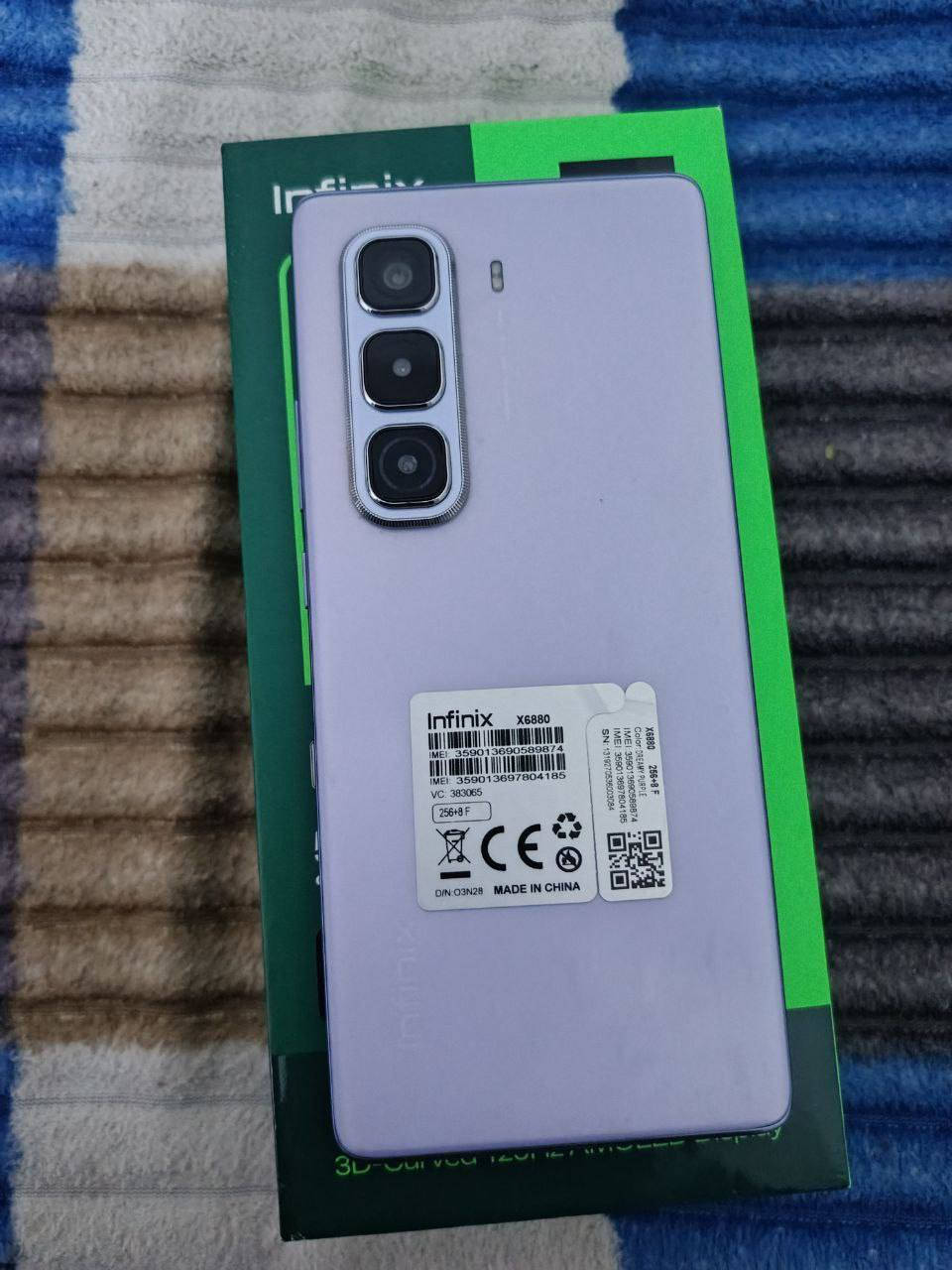 سلام عليكم جهاز انفنكس هوت 50بور بلاس للبيع 
الذاكره 25
. 
الرام 16 
. 
كربلاء المقدسة الحسينيه 📍
. 
التفاصيل اكثر راسل واتساب علي الرقم 
. 
***********
. 
السعر  450 وبيي مجال ملحقاته كامل
