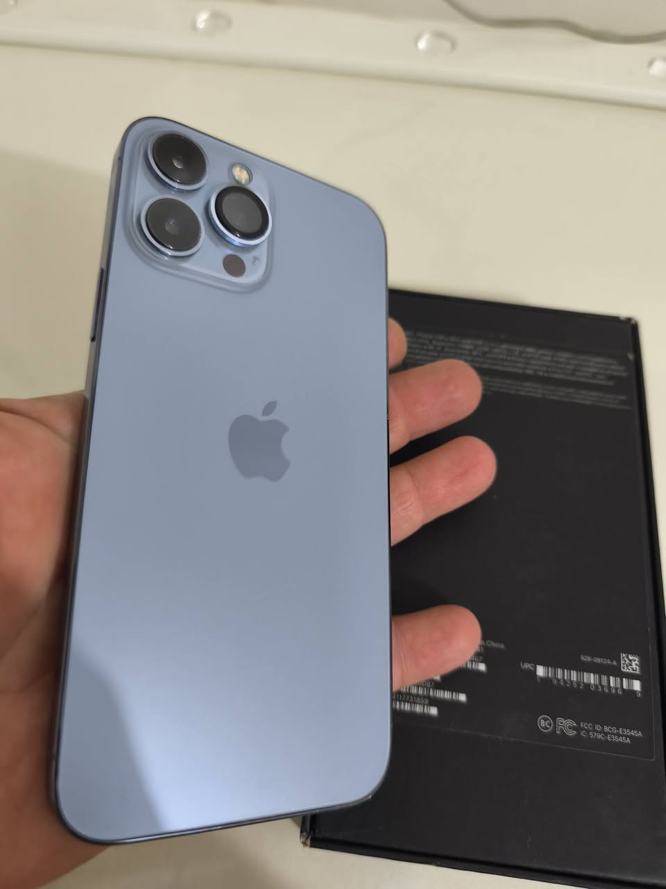توفر. 
13 pro max
512
تبديل فقط بطاريه 
شرق اوسط. 
كارتون غير مطابق 
وكلشي موضوح بلصور 
السعر ٦٧٥ الف 
يوجد توصيل
بغداد الكرخ 
***********
