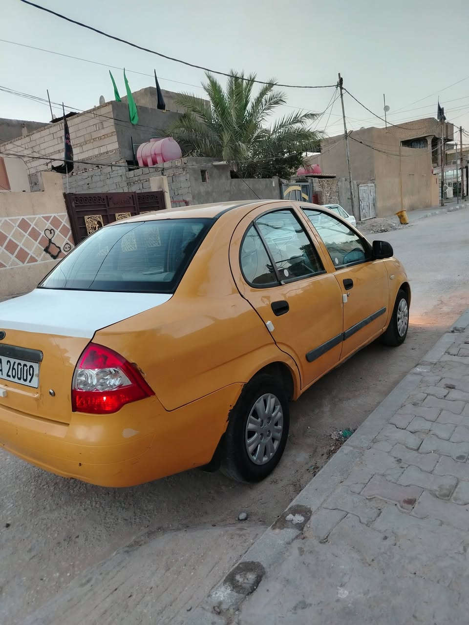 سلام عليكم طيبه موديل ٢٠١٦ مكينه وكير مكفولات حداديه جيده تخم تاير رقم كربلاء دوالي سنويه جديد ال ٣٠ هزه جديده مصفر هيه وغرامات مكان كربلاء ااتصل *********** السعر ٣٠
