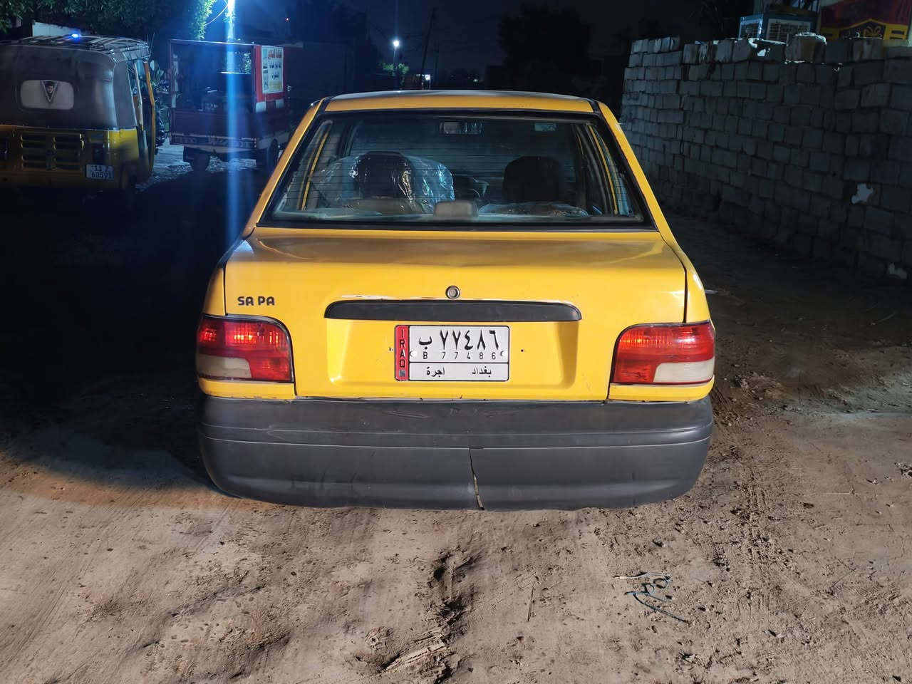 سلام عليكم سايبا مديل ١٣ سياره لا ضربه ولا صبغ مكفولة ما عده هاي طه بل منشور واضحة مكان بغداد البياع شرطه الخامسه رقم *********** وتساب فقط السعر ٢٨ وبيه مجال بصيط
