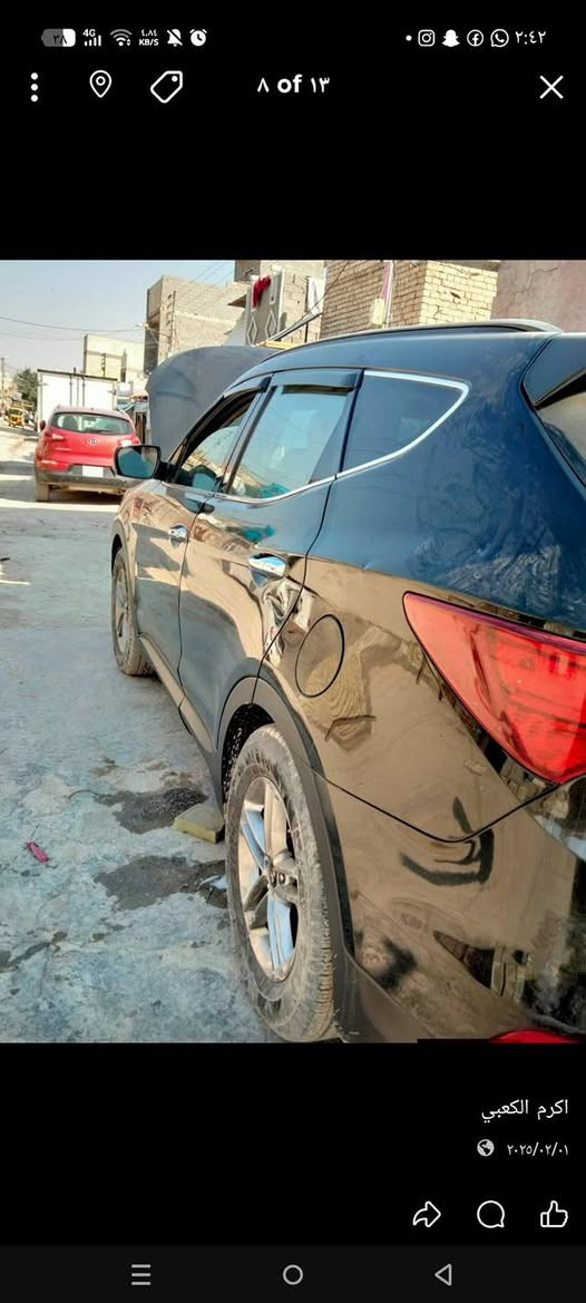 السلام عليكم عدي سنتافي 17 أمريكي محرك 4سلندر جي بيها قطع صبغ ابيع احزام ما عده بنيد وصندوك مكفولات ***********
