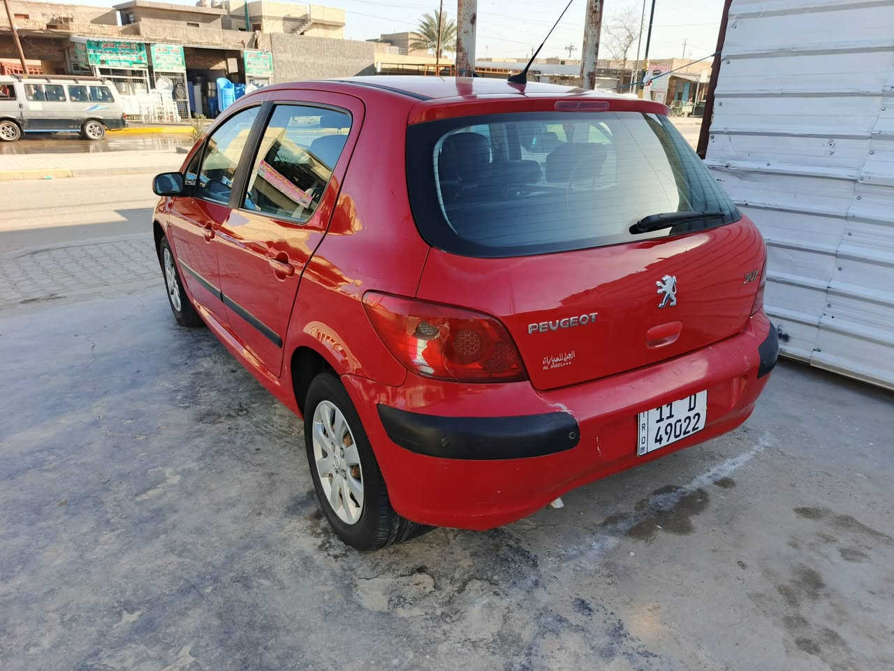 السلام عليكم ورحمه الله وبركاته...
بيجو 2006 الحجم 307 مكينه كير تايرات صدر امامي خلفي كلشي جديد كير اوتماتيك مكينه وكير جدد تبريد ثلج كلشي بالسيارة جديد رقم بغداد والسياره قطره صبغ مابيها بلاديه السعر 53 وبيها مجال رقم جديد دولي تحويل مباشر 
***********
***********
