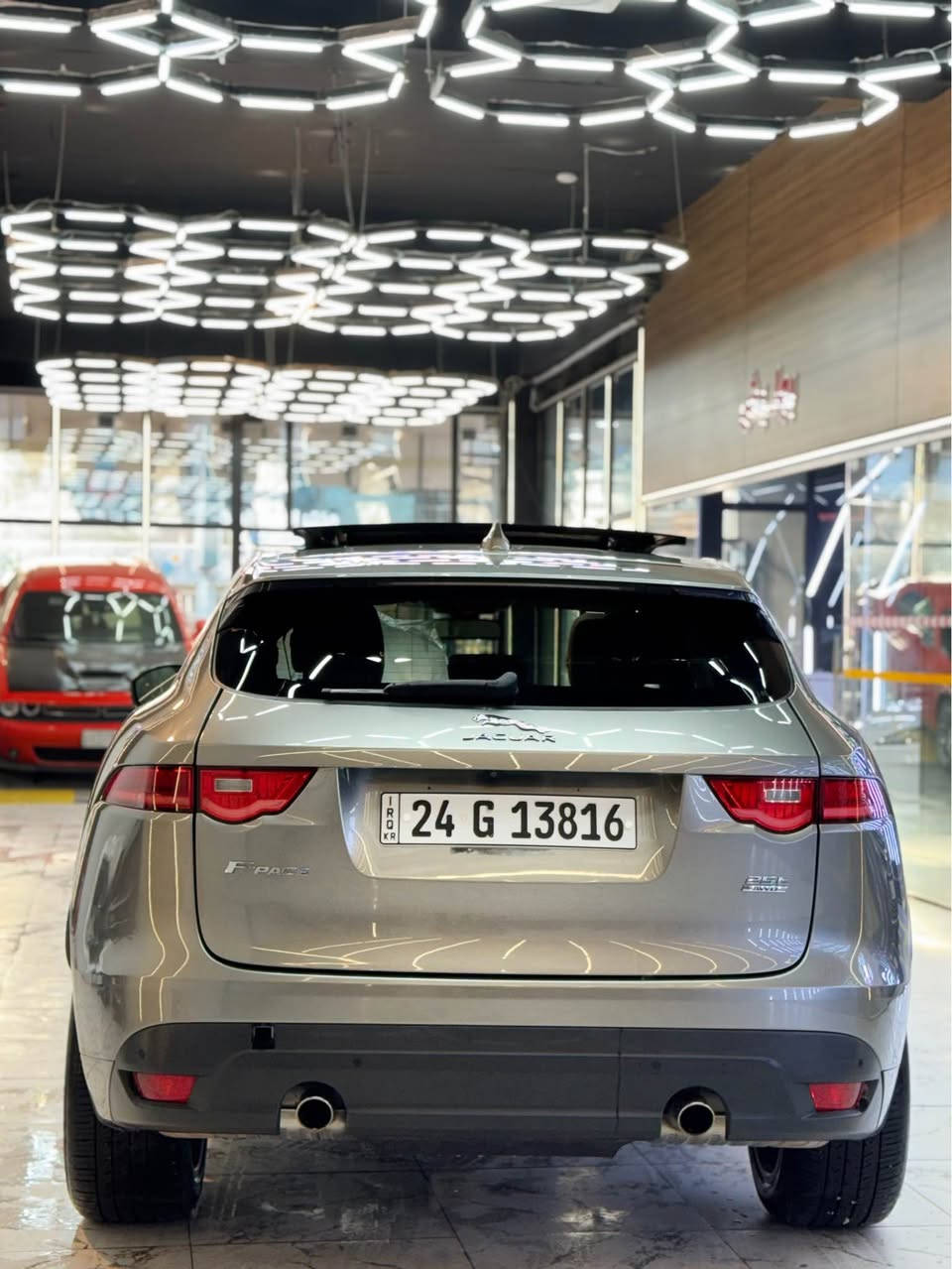 للبيع – جاكوار F-PACE 

 • الموديل: 2018
 • الكير: أوتوماتيك (كير ماوس)
 • المحرك: 4 سلندر توربو
 • المسافة: 83  ميل فقط 
 • بانوراما – تشغيل بصمة – كشنات جلد فاخرة.
 • تحكمات ستيرن – شاشة وكاميرا – شفتات سرعة
 • كروس سرعة – داخل أنيق ومريح - تصميم راقي. 

 • رقم دهوك باسمي، جاهز للتحويل أو الوكالة
📍 الموقع: بغداد العامرية

💰 السعر: 189 ورقة قفل 🔐

📞 للتواصل: *********** بغداد, العراق
