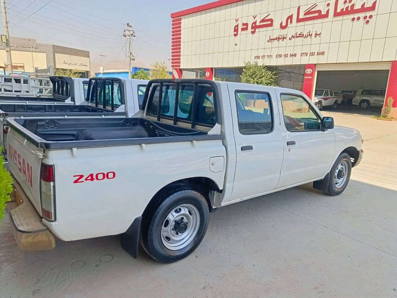 نیسان پیکاپ 2002 مە کینە گەورە 24 ، یە ک دەرگای بۆیاخە پیش و پشتی هیچ پیوەنیە  تەبریت و پاوەرە ئارم هەولیرە بەس ئاڕمەکەی  ونبووە ، نەرمە تەرزەکی هەیە سحری ٦٤ محاملە شوین چوارقوڕنە  ژ/م ***********، جوابی نامە نادەمەوە سەیارە هی ئەو ژمارە تەلەفۆنەیە رانية, السليمانية
