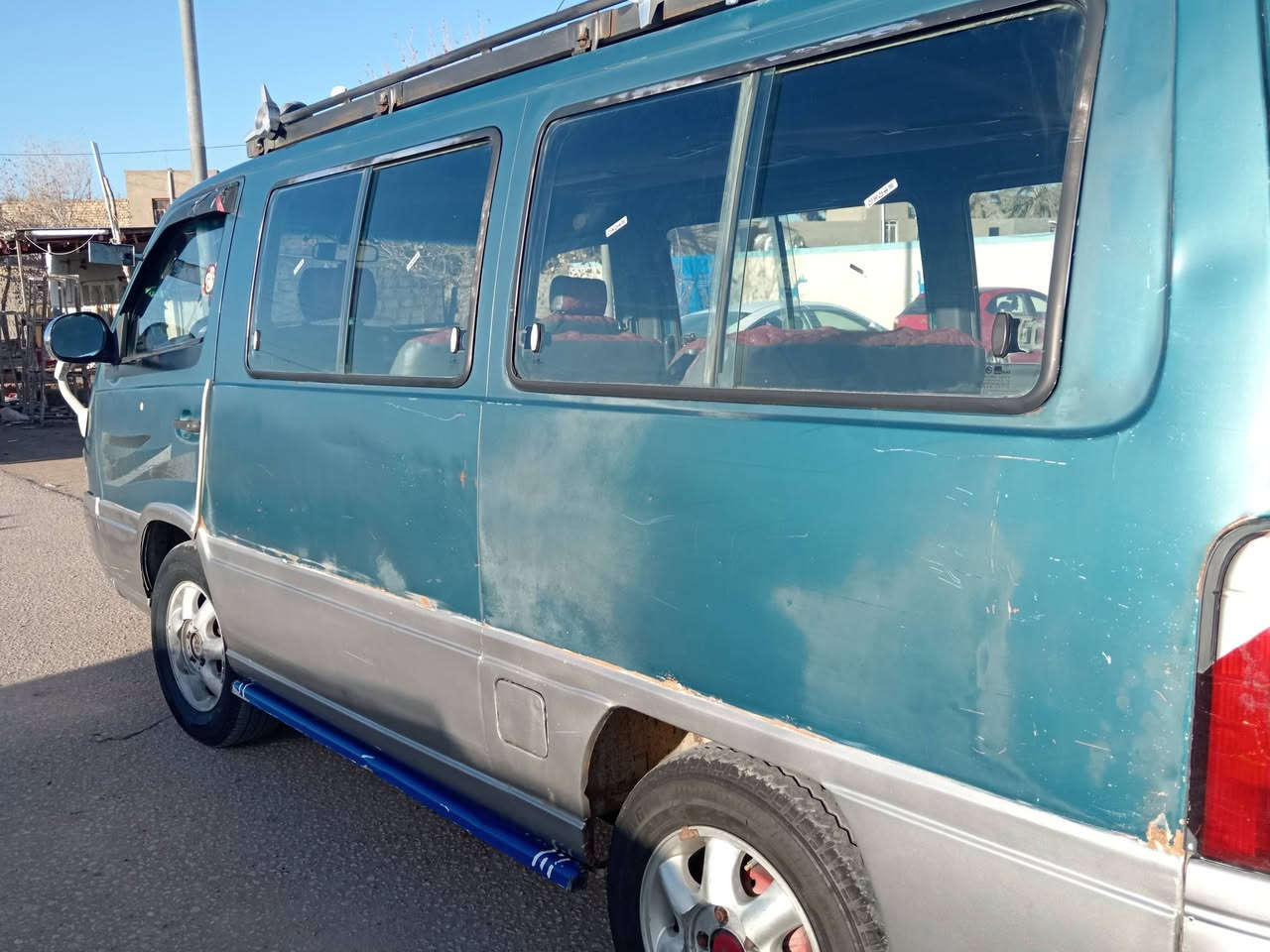 السلام عليكم ستانا للبيع مديل 95.بسمي مصفره هيئه ومرور. رقم بغداد انكليزي. سنويه 29.باتري تايرات جسوره. كله مكفول ماعده المحرك ضعيف. بس السياره تشتغل نكره سلف. دواخل حلوه مدوشمه.. للاستفسار. ***********.عنوان بابل طليعه. السعر خاص.
