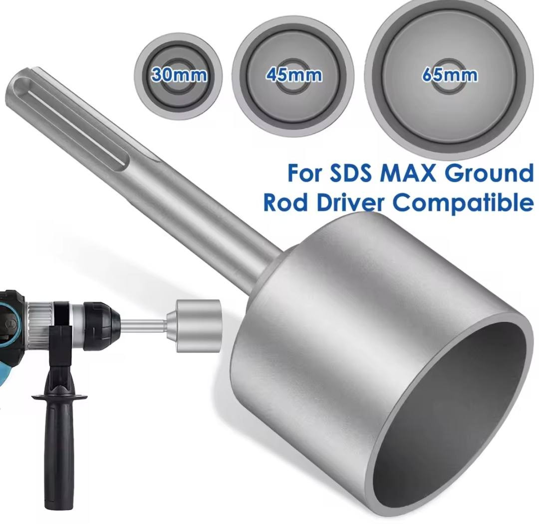 45mm
45 mm
هذا المنتج هو مطرقة تثبيت قضبان التأريض (Ground Rod Driver)، وهي أداة مخصصة للاستخدام مع المطارق الدورانية (Demolition Hammers) لتثبيت قضبان التأريض أو الأعمدة الحديدية في الأرض بسرعة وسهولة.


**إذا كنت صاحب هذا الإعلان وتريد حذفه لأي سبب، رجاءا أرسل رسالة إلى الدعم الفني**