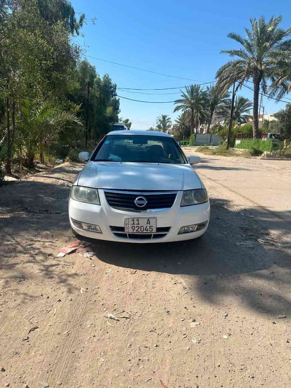 للبيع سيارة نيسان سني موديل2008 بحالة جيدة، استخدام شخصي ومحافظ عليها.
تبريد ثلج 
تخم تاير جديد + بطاريه جديده
حداديه خلفي امامي جديد
ماشيه 240 الف 
المحرك ممتاز والسيارة جاهزة للفحص.
المكان بغداد الغزاليه سعر 97بيهة مجال بسيط
***********
