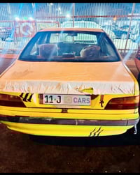 من رخصة الادمن سيارة بيجو بارس موديل ٢٠١٥ رقم انكليزي بسمي والسنويه ال...