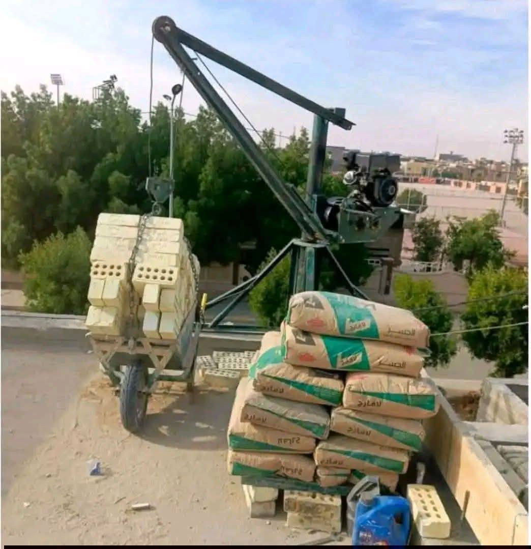 يوجد ونجات لتصعيد كافت مواد البناء
طابوك شتايكر كاشي رمل كافت مواد البناء من الطابق الاول الى طابق العاشر 
بأسعار مناسبه والعمل الجيد والالتزام بلكلام 
عمل بغداد كربلاء حله 
***********
‏‪***********‬‏
