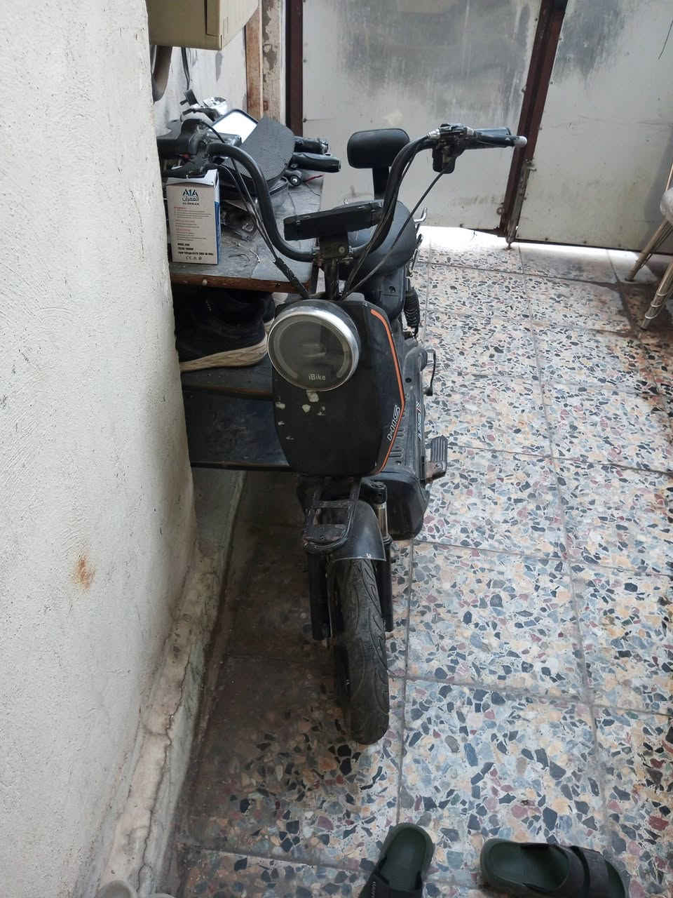 دراجة شحن 14 شغاله 4 بطاريات نقص جاملغ الخلفي رايده 150 الف بغداد حي الجهاد ت ***********
