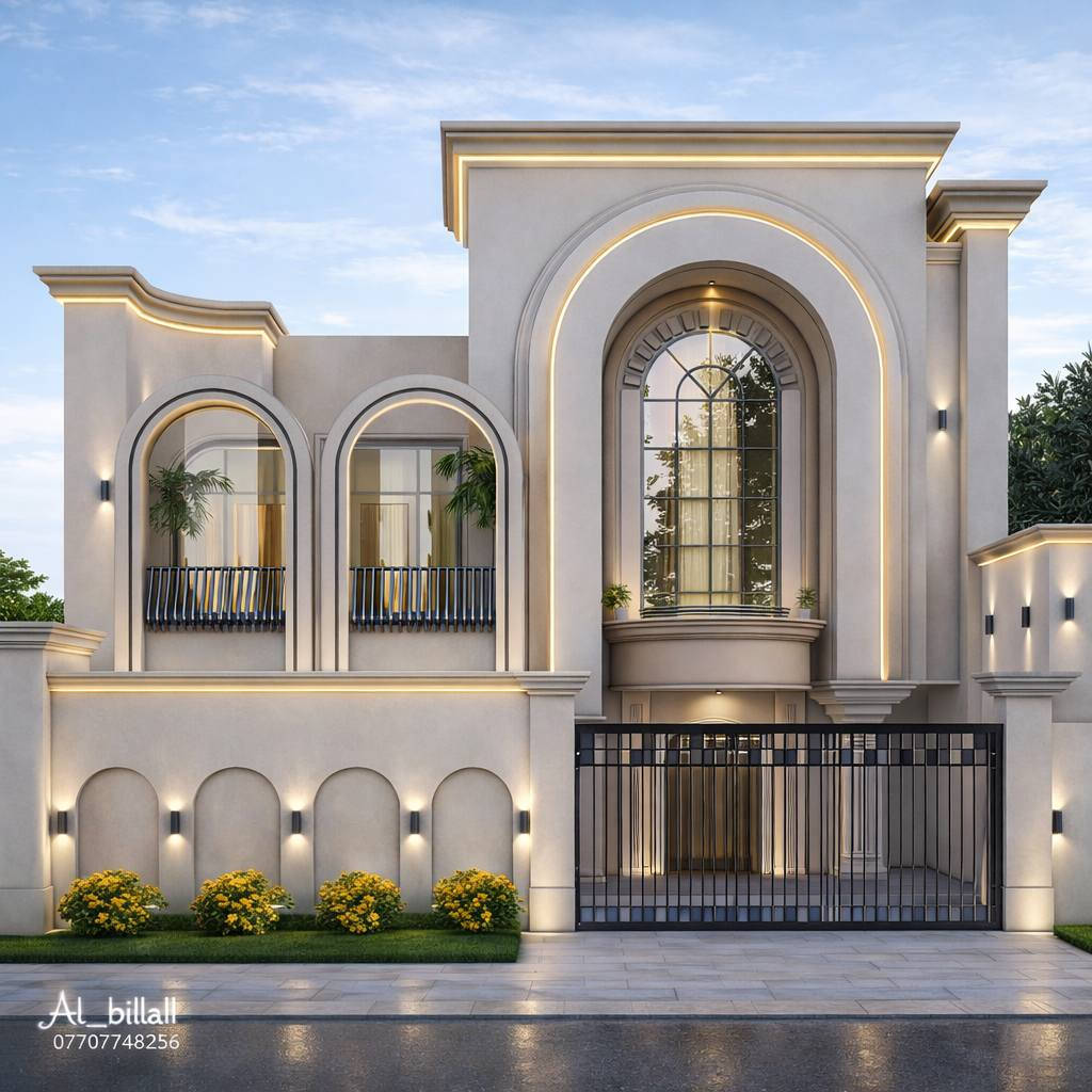 🎨 من أعمالنا الحديثة
تصميم مخطط دار مع واجهة بأسلوب مودرن معاصر بطابع راقٍ،
يرتكز على البساطة، هدوء التكوين، تناسق الخطوط،
مع إنارة شريطية أنيقة وتنسيق متوازن للمساحات الخضراء 🌿✨
📞 للتواصل: ***********
📍 مكتب البلال الهندسي – بعقوبة
🔗 الموقع على خرائط كوكل:
https://plus.codes/8H56PJXW+P4X
💬 نعمل بذوق ودقة…
✨ رأيكم يهمنا.
