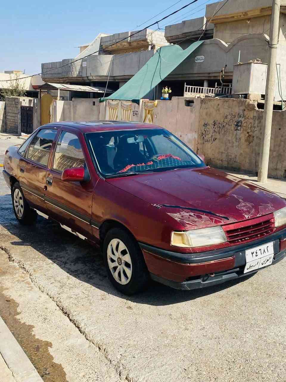 السلام عليكم 
للبيع للبيع 
اوبل فكترا 20 گير ومحرك شرط  اصل تبريد بس مايشتغل صدر جديد تايرات جدد
دوشمتها حلوه ونضيفه كهربائياتها كلها شغاله لايت زنون
سيارة جاهزه بشرط لاتنقيص ولاتبخير. شغل واطلع.
شرط التحويل
خاص مفتوح
*********** واتساب 
***********
سعرها ٣٣ ورقه عليها غرامه ورقتين ونص گول 3 ورقات ينزل من سعرها قفلها 30
