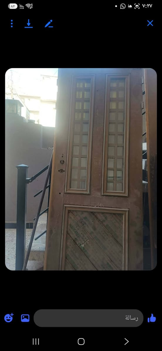 السلام عليكم بلازحمة عندي هذه البوب المنيوم مستعملة ٣ بوب وشباك عارضيها للبيع الي يريد يشتري ***********
