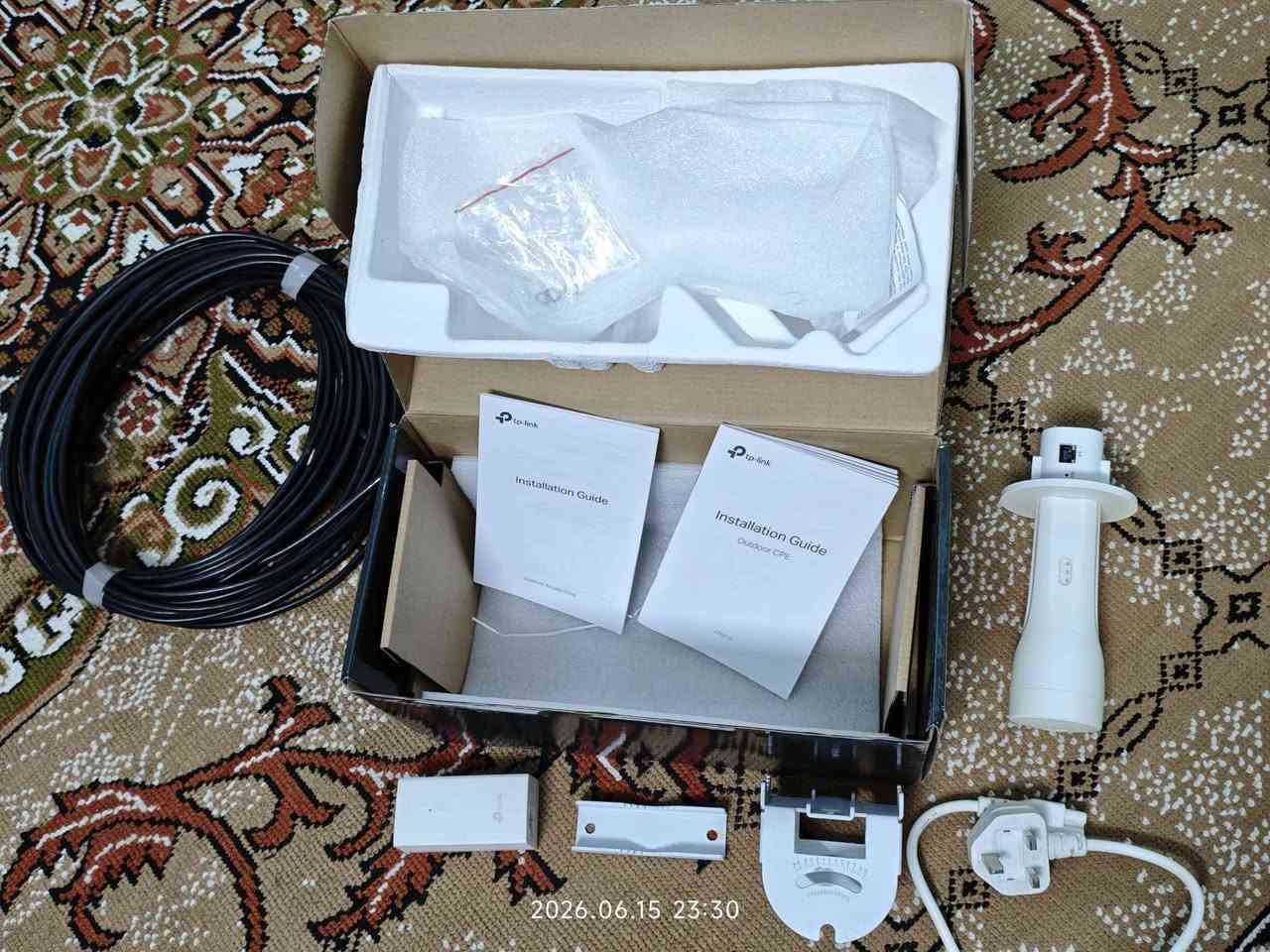 شبكة نانو TP link أصلي
أحدث أصدار أستعمال قليل
مع محولة أصلية وكيبل أصلي بطول 20 متر
سبب البيع أجه الكيبل الضوئي للمنطقة وحولت عليه 
المكان / السماوة
السعر / 45 ألف السماوا, المثنى


**إذا كنت صاحب هذا الإعلان وتريد حذفه لأي سبب، رجاءا أرسل رسالة إلى الدعم الفني**