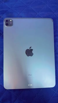 ايباد 11 برو  M2  بطارية90 ذاكرة256 نضافة الجهاز95 جهاز نضيف ومكفول لا...