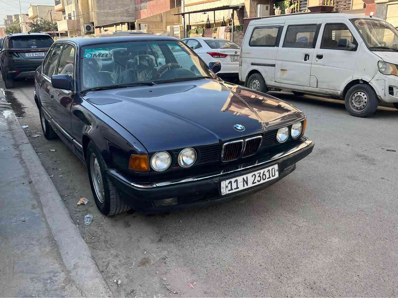 BMW  735
١٩٩١  گير محرك مكفولات تبريد ثلج ❄️ 
منظومه كله مبدله وجديده 
سلايد روف شغال صدر امامي خلفي 
تخم تاير كهربائيات كامله دواخل جديده 
رقم دولي هزه وتحويل جديد 
السياره حلوه وجاهزه السعر ٥٥ 
وبيها مجال مكانه بغداد 
للاستفسار *********** بغداد, العراق
