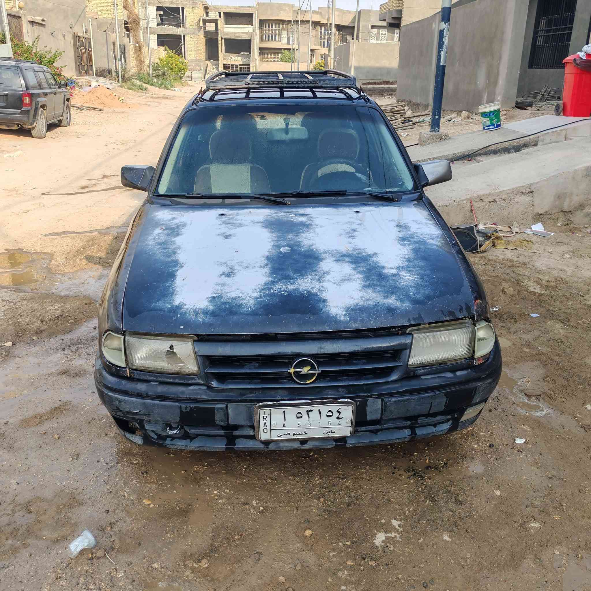 سلام عليكم اوبل استرا للبيع موديل 1993 خير من الله مكينه قبل 3اشهر من شديتهة مال حاويه حجم 16 حداديه 60 بلميه مكان ديوانية سعر 26 وبيهة مجال *********** اتصل وادلل
